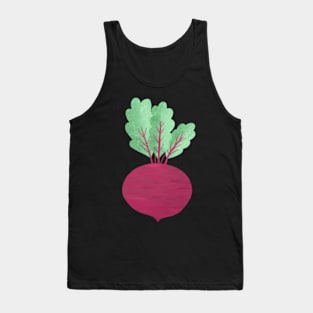 Beetroot Veggie Sticker Tank Top